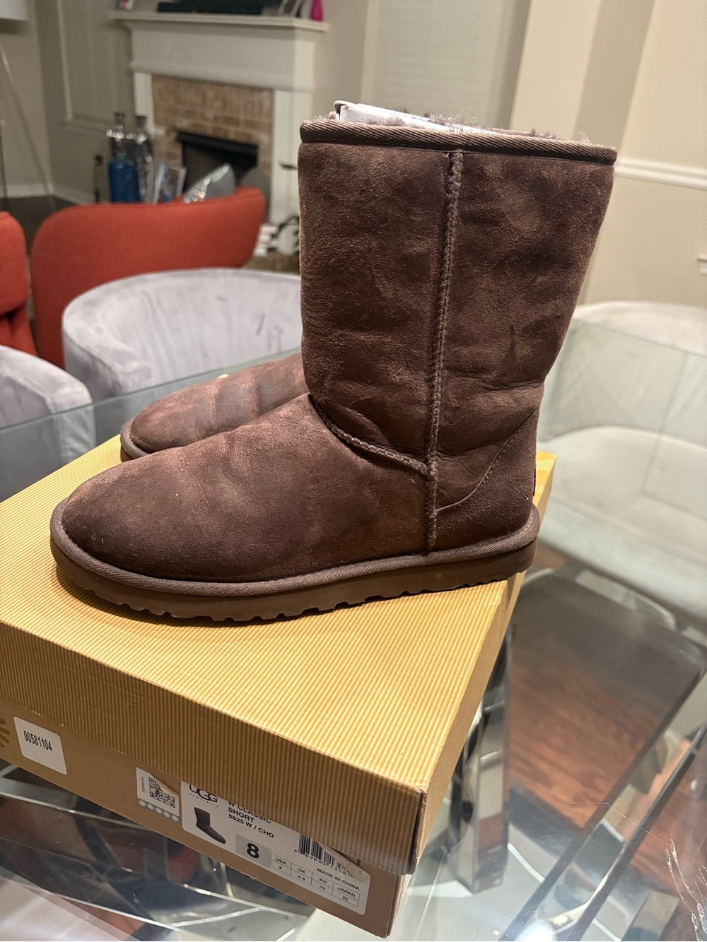 UGG Classic Short Boot in Chocolate Brown